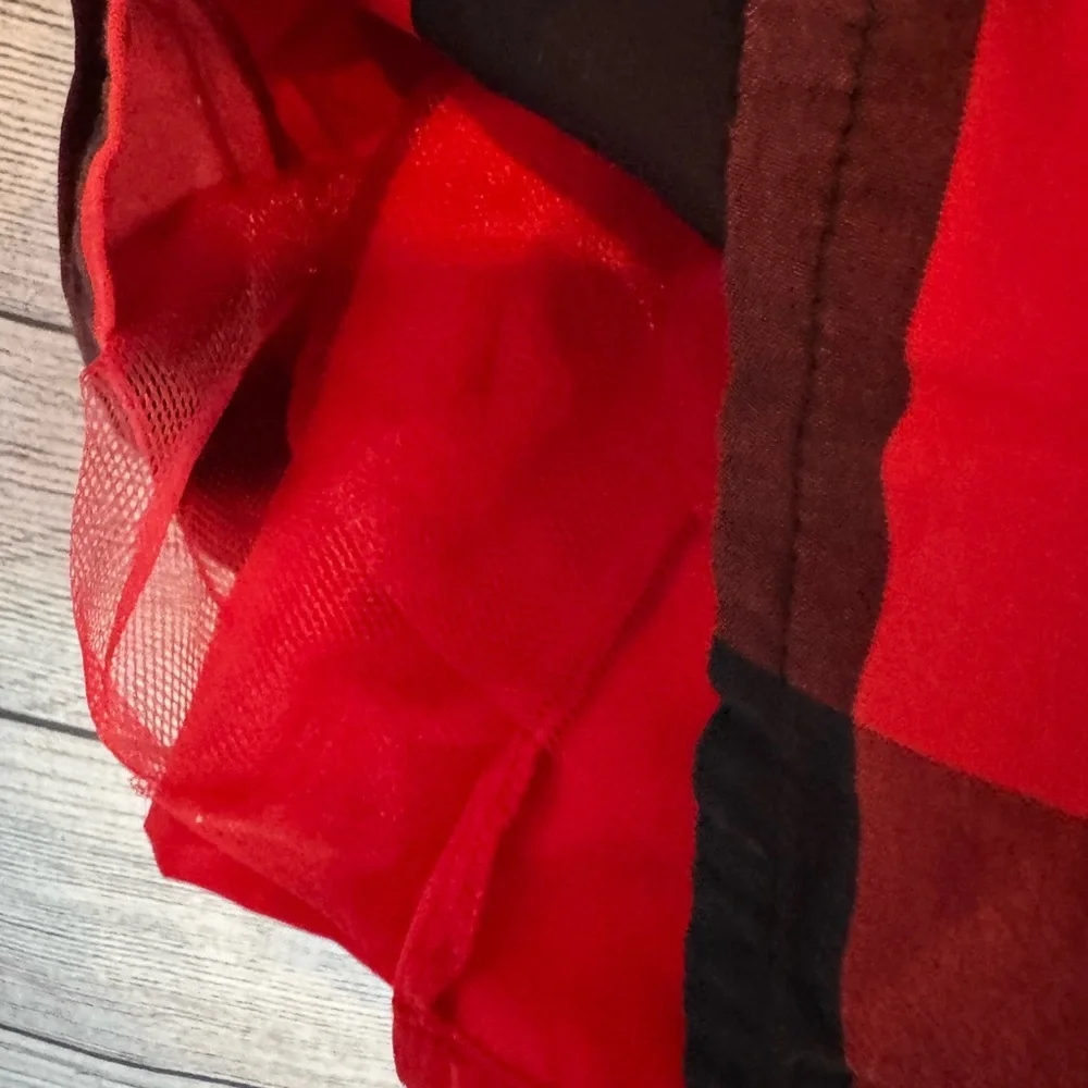 Carter's Red and Black Sleeveless Sundress